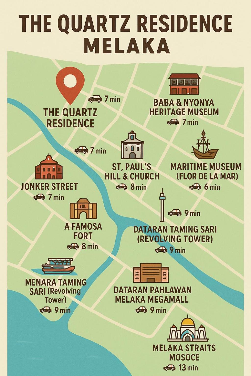 Quartz Residence - Melaka المظهر الخارجي الصورة
